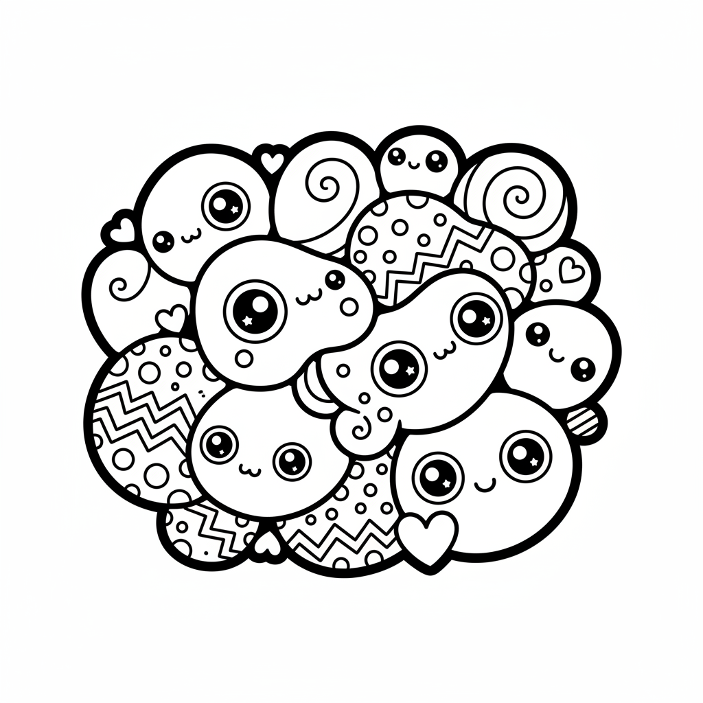 Free printable Abstract coloring page for Everyone. High-quality black and white coloring sheet designed for Everyone. Perfect for creativity and fun.